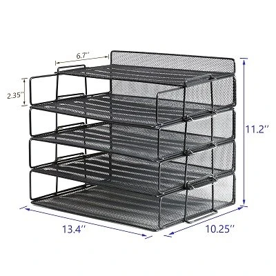 stackable paper trays for desk