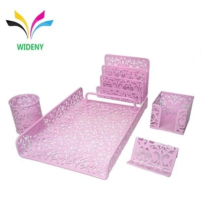 office desktop organizer set