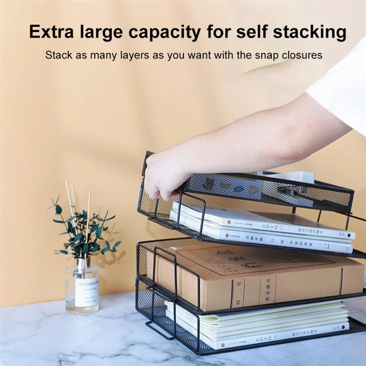 paper organizer stackable