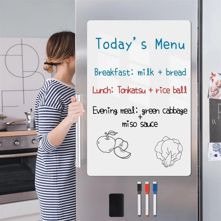 refrigerator whiteboard